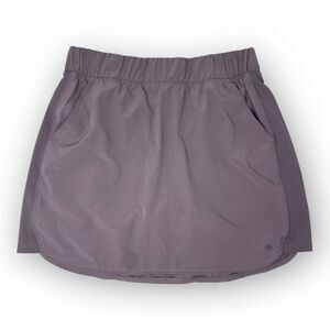 Apana Yoga Lifestyle Elastic Waist Activewear Skort Skirt Purple Women’s Medium